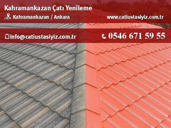 Kahramankazan çatı yapımı ustası