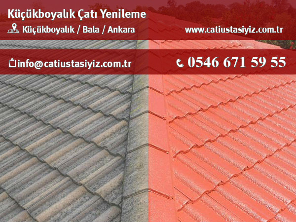Küçükboyalık çatı yenileme, çatı ustası