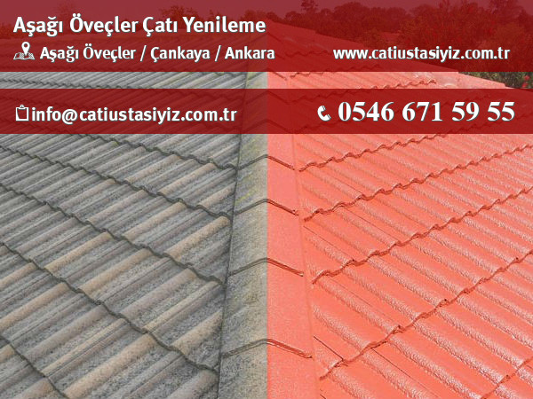 Aşağı Öveçler çatı yenileme, çatı ustası