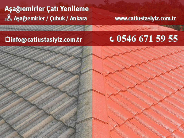 Aşağıemirler çatı yenileme, çatı ustası