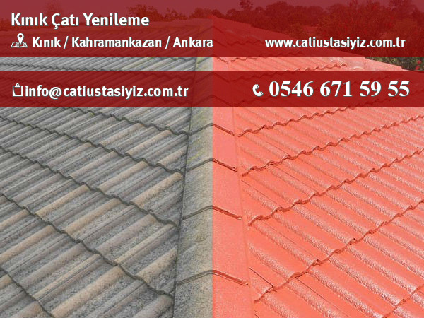 Kınık çatı yenileme, çatı ustası