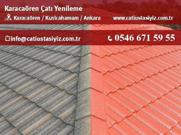Karacaören çatı yenileme, çatı ustası