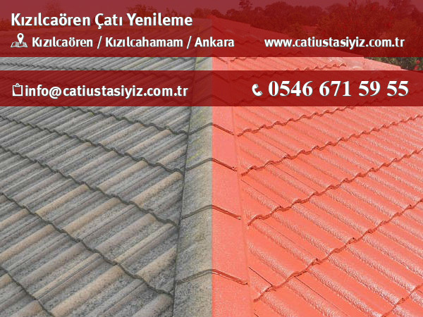 Kızılcaören çatı yenileme, çatı ustası