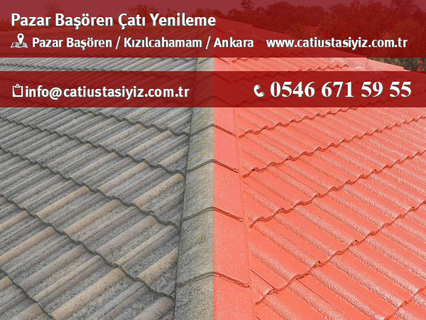Pazar Başören çatı yenileme, çatı ustası