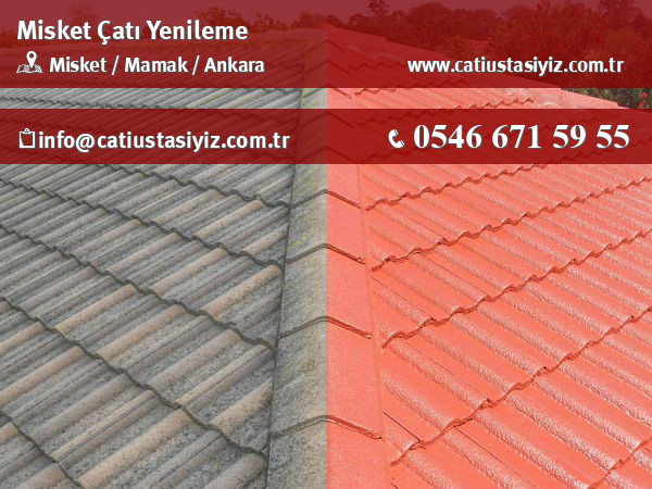 Misket çatı yenileme, çatı ustası