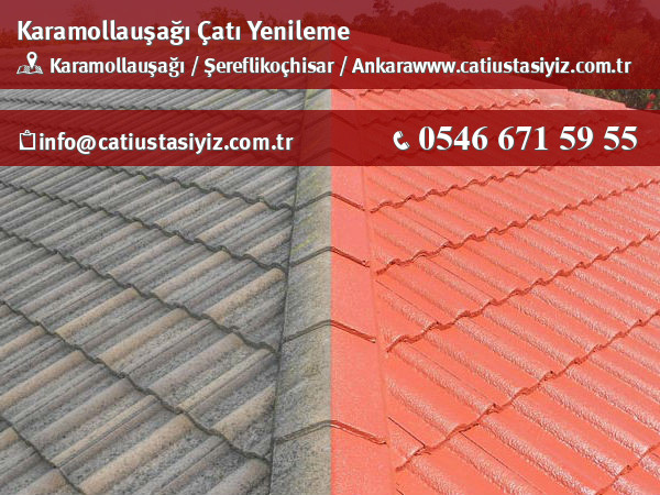 Karamollauşağı çatı yenileme, çatı ustası