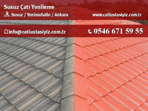 Susuz çatı yenileme, çatı ustası