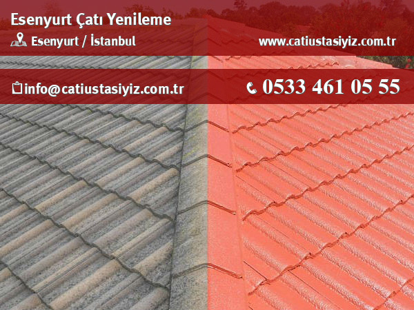 Esenyurt çatı yapımı ustası