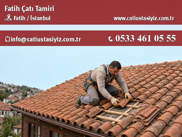 Fatih çatı tamiri yapan çatı ustası