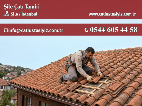 Şile çatı tamiri yapan çatı ustası
