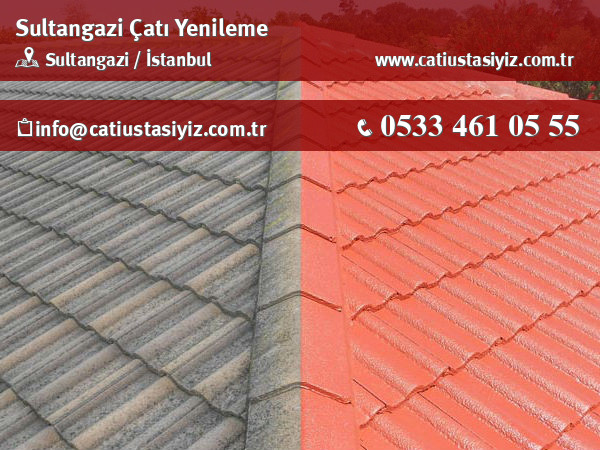 Sultangazi çatı yapımı ustası