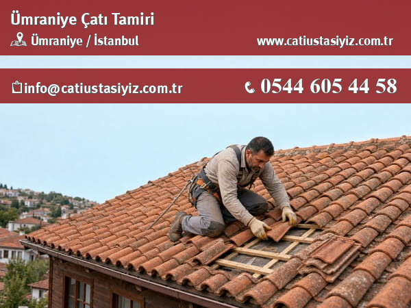 Ümraniye çatı tamiri yapan çatı ustası