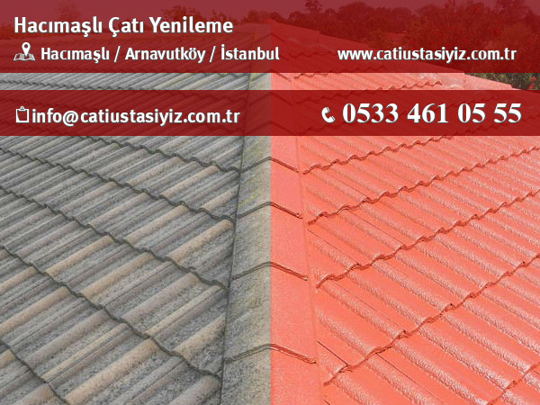Hacımaşlı çatı yenileme, çatı ustası
