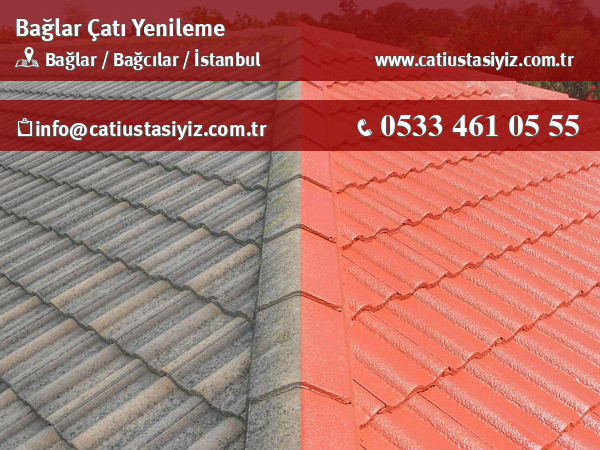 Bağlar çatı yenileme, çatı ustası