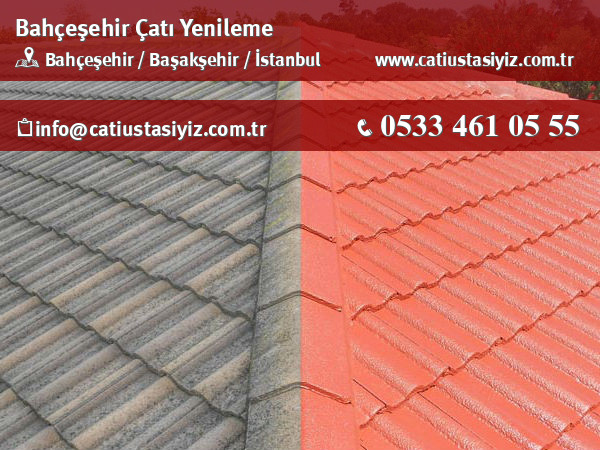 Bahçeşehir çatı yenileme, çatı ustası