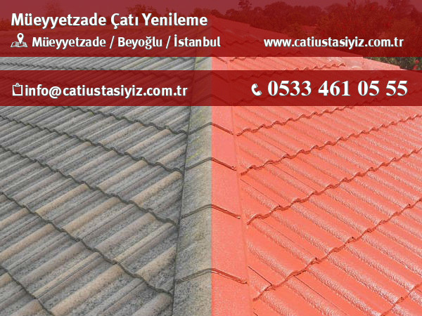 Müeyyetzade çatı yenileme, çatı ustası