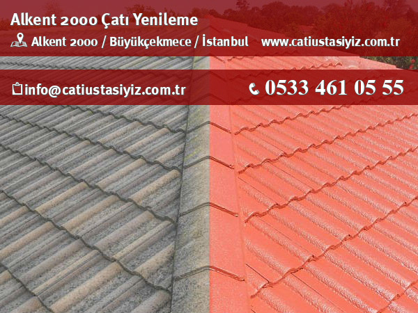 Alkent 2000 çatı yenileme, çatı ustası