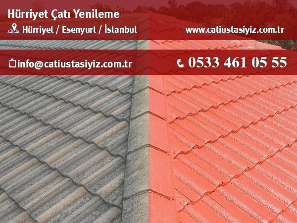 Hürriyet çatı yenileme, çatı ustası