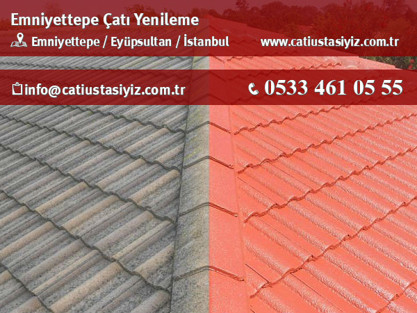 Emniyettepe çatı yenileme, çatı ustası