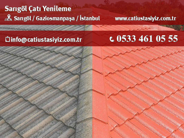 Sarıgöl çatı yenileme, çatı ustası