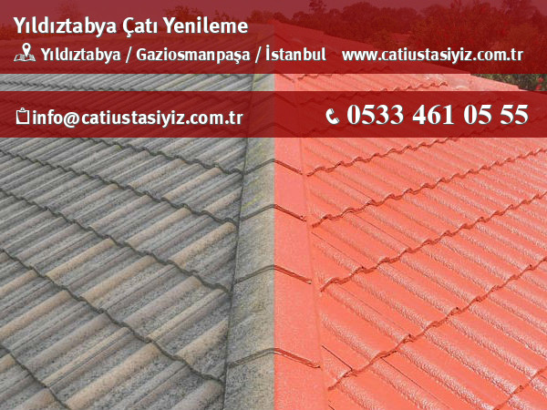 Yıldıztabya çatı yenileme, çatı ustası