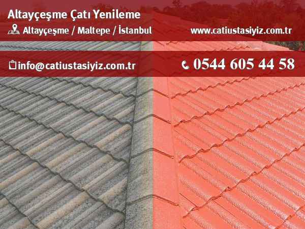 Altayçeşme çatı yenileme, çatı ustası