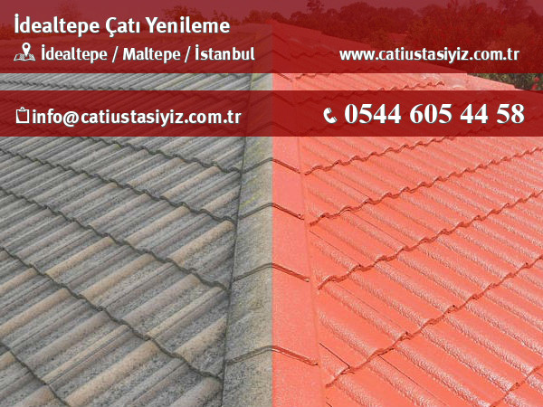 İdealtepe çatı yenileme, çatı ustası