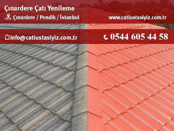 Çınardere çatı yenileme, çatı ustası
