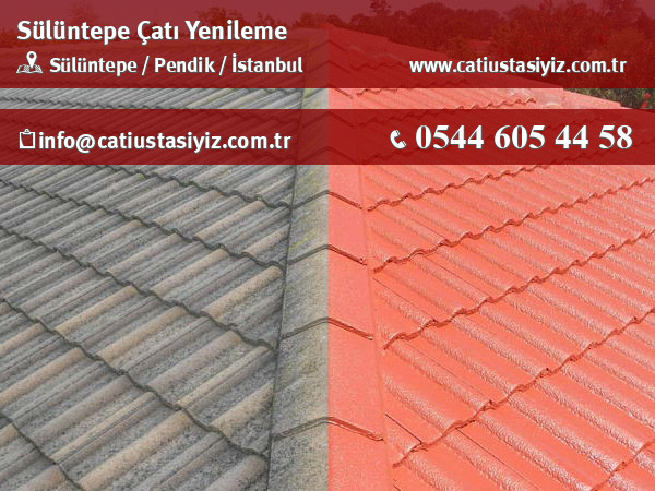 Sülüntepe çatı yenileme, çatı ustası