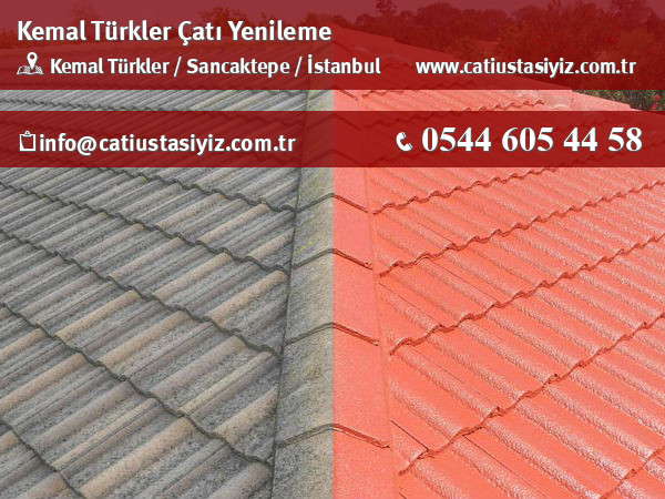 Kemal Türkler çatı yenileme, çatı ustası