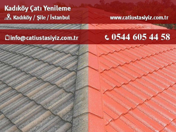 Kadıköy çatı yenileme, çatı ustası