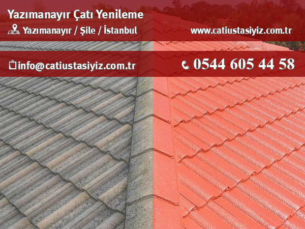 Yazımanayır çatı yenileme, çatı ustası