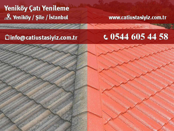 Yeniköy çatı yenileme, çatı ustası