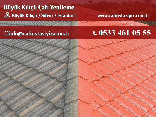 Büyük Kılıçlı çatı yenileme, çatı ustası