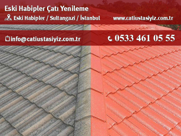 Eski Habipler çatı yenileme, çatı ustası