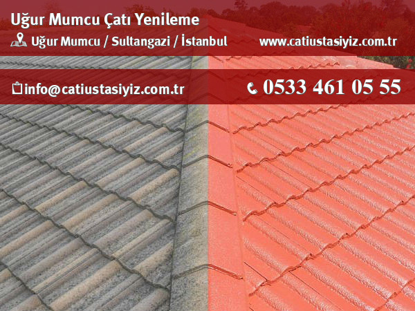 Uğur Mumcu çatı yenileme, çatı ustası