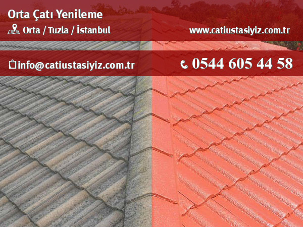 Orta çatı yenileme, çatı ustası