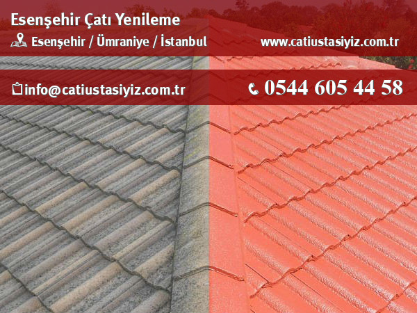 Esenşehir çatı yenileme, çatı ustası