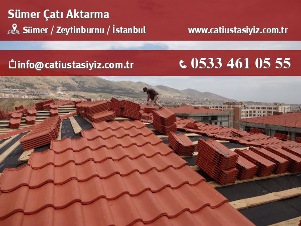 Sümer çatı aktarma, çatı ustası