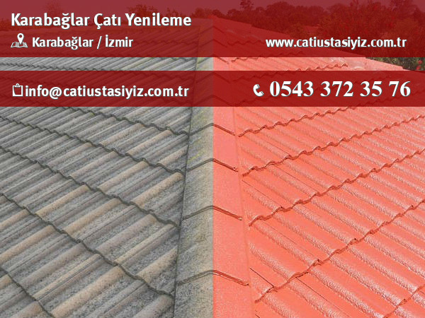 Karabağlar çatı yapımı ustası