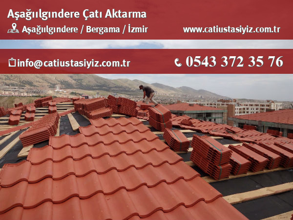 Aşağıılgındere çatı aktarma, çatı ustası