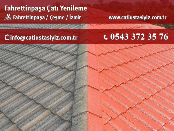 Fahrettinpaşa çatı yenileme, çatı ustası