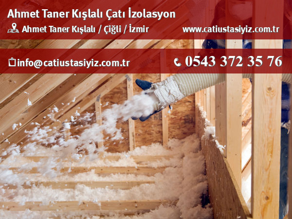 Ahmet Taner Kışlalı çatı izolasyon, yalıtım, catı ustası