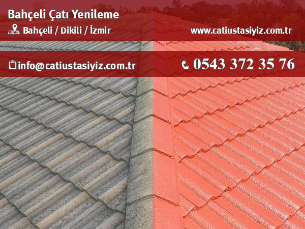 Bahçeli çatı yenileme, çatı ustası