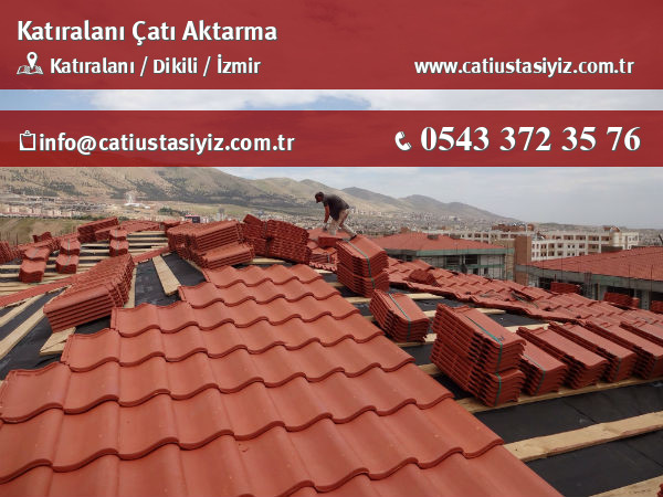 Katıralanı çatı aktarma, çatı ustası
