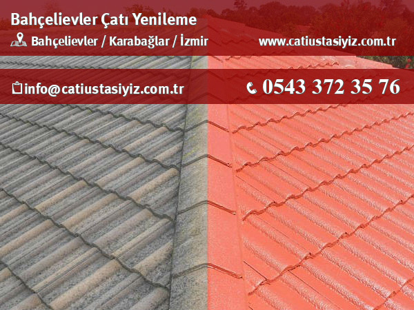Bahçelievler çatı yenileme, çatı ustası