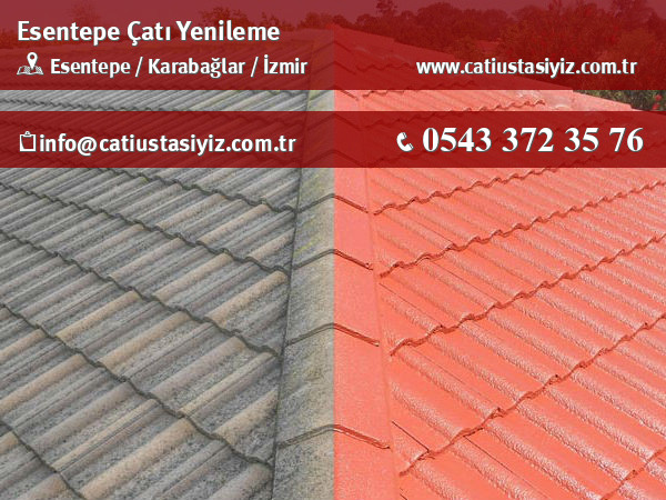 Esentepe çatı yenileme, çatı ustası