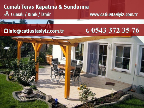 Cumalı teras kapama ve sundurma sistemleri