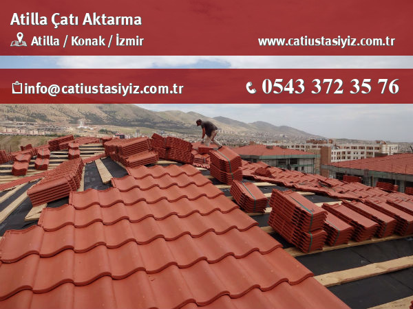 Atilla çatı aktarma, çatı ustası