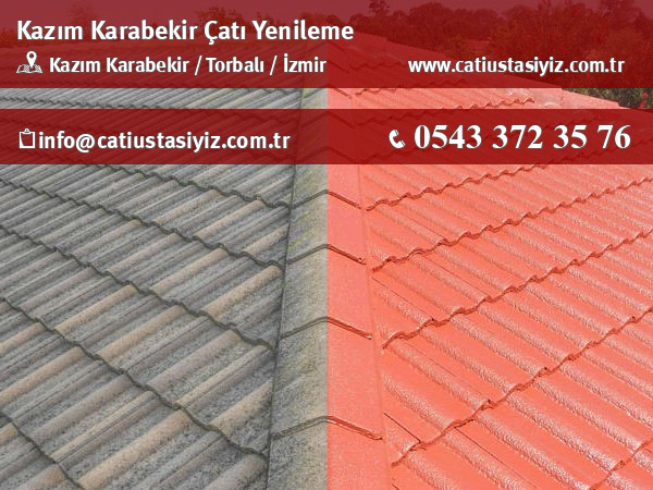 Kazım Karabekir çatı yenileme, çatı ustası